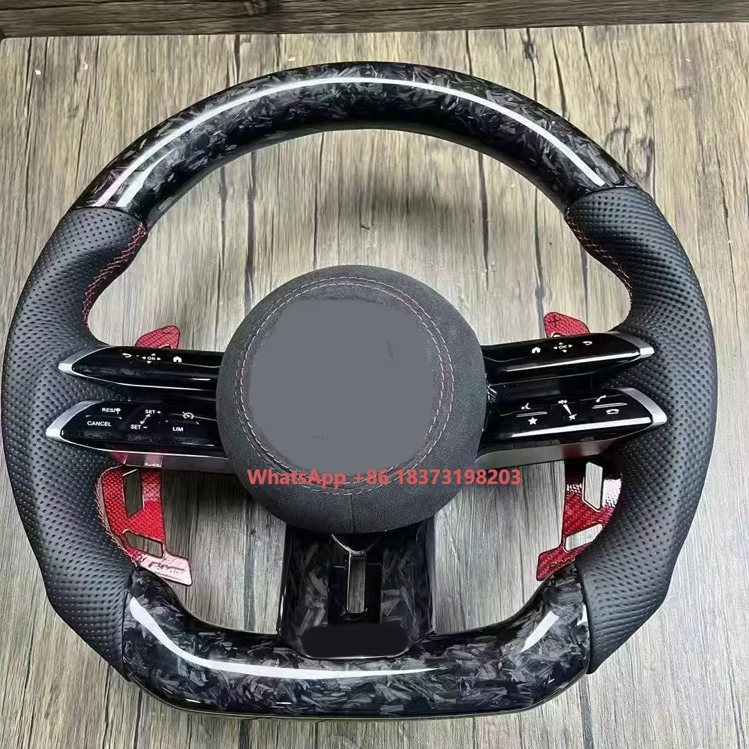 

For Mercedes Benz Steering Wheel W176 W205 W212 W222 W463 W464 W205 W44 W204 W218 E63 Supports Customizable
