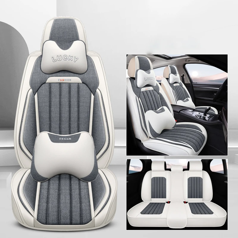 

Waist Cushion Universal Car Seat Covers For Chery Max Arrizo Tiggo 3X 5X 7 8 Pro Jetour X90 X70 Plus Auto Interior Accessories