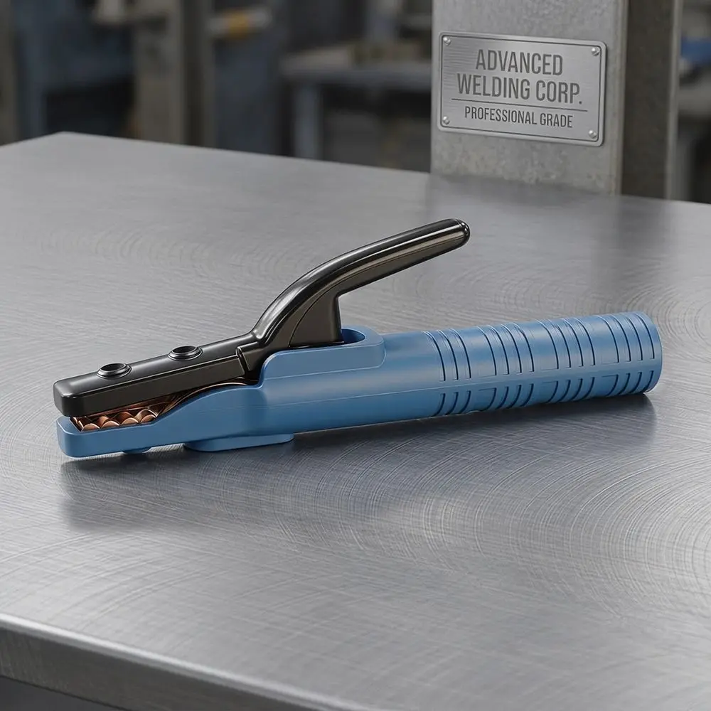 300A/500A/800A Electrode Holder Insulated Brass Clamp Insulated Handle Heavy Duty Electrode Holder Heat Resistant