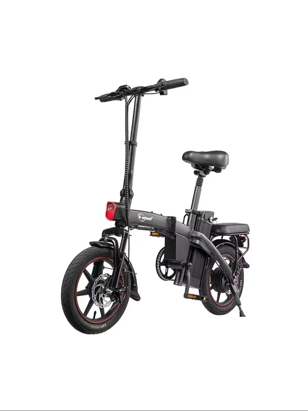 AliExpress DYU A5 Electric Bicycle 48V7.5AH Lithium Battery 350W Brushless Motor 14 Inch Tire Dual Disc Brakes Adult Electric Bike