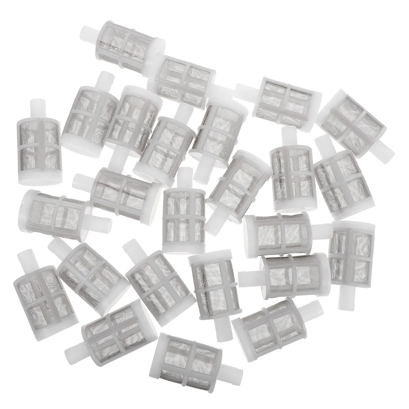 25Pcs Garden Water Pump Filter Spray Internal Filter Mesh for Hose Connection Agricultural Irrigation Sprayer 10Mm