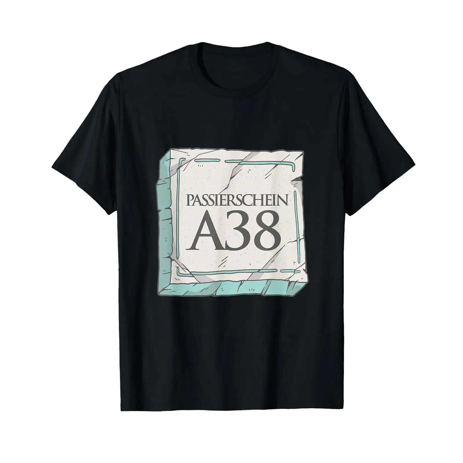 Permit A38 Application form T shirt vintage Washed streetwear Breathable Casual Soft fashion Top For Everyday Wear Stylish