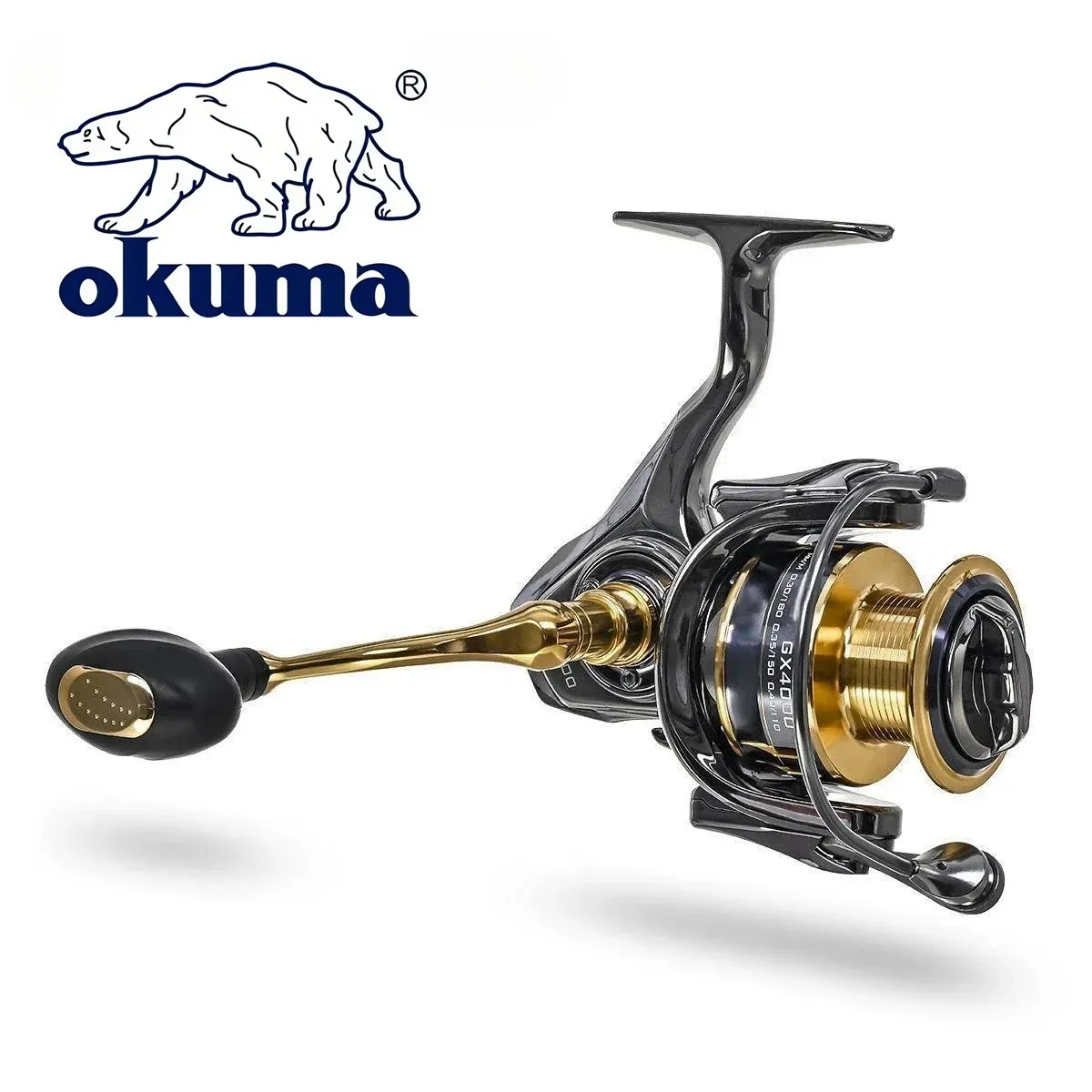 Okuma Baoxiong Roterende Reel 18KG Weerstand 13 + 1 Kogellager Zeevissen Spinnewiel Type Metaaldraad Cup sub Vis Draadwiel