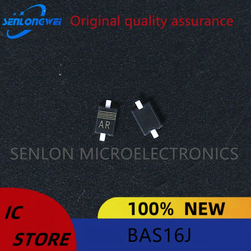 50 Uds nuevo diodo de interruptor independiente original BAS16J SOD-323F