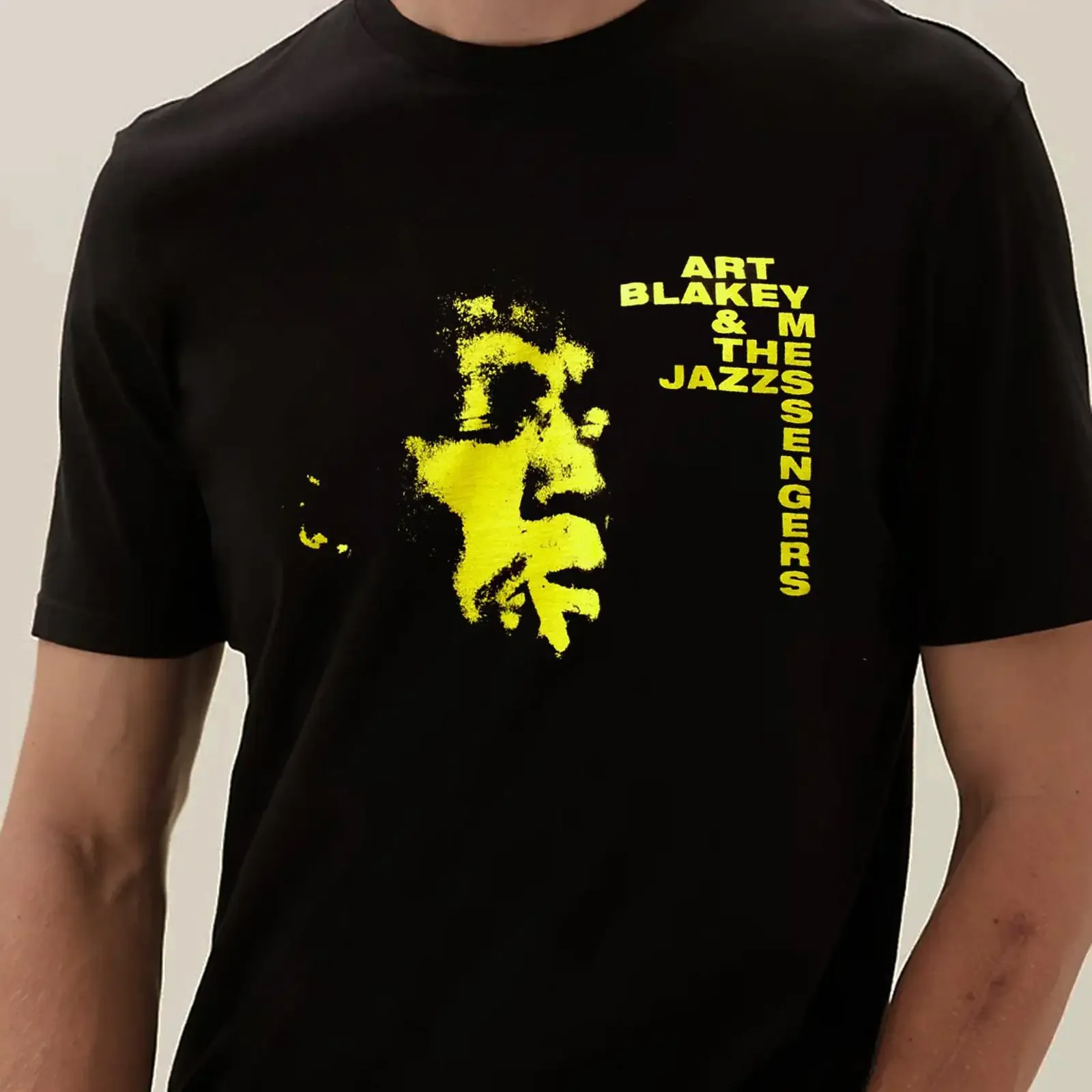 Art Blakey t shirt vintage Washed Stretched Slightly Unisex Casual designer clothes homme graphic Soft Stylish fashion