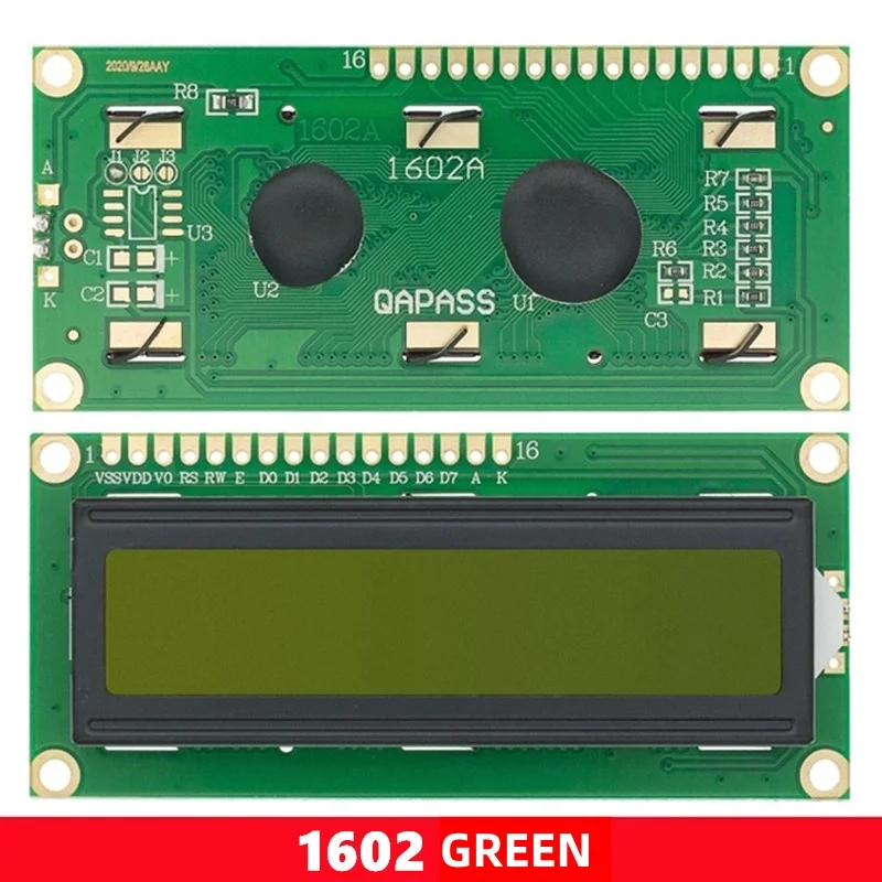 Modulo LCD1602 Schermo Blu Verde Per Arduino LCD1602A Carattere LCD UNO R3 Mega2560 Display PCF8574T IIC I2C Interfaccia