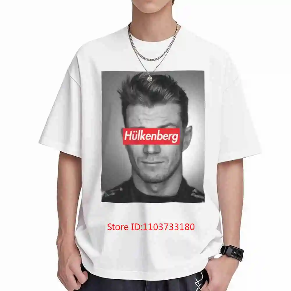 Nico Hulkenberg Photo Short Sleeve Tee 100% Cotton T-Shirt