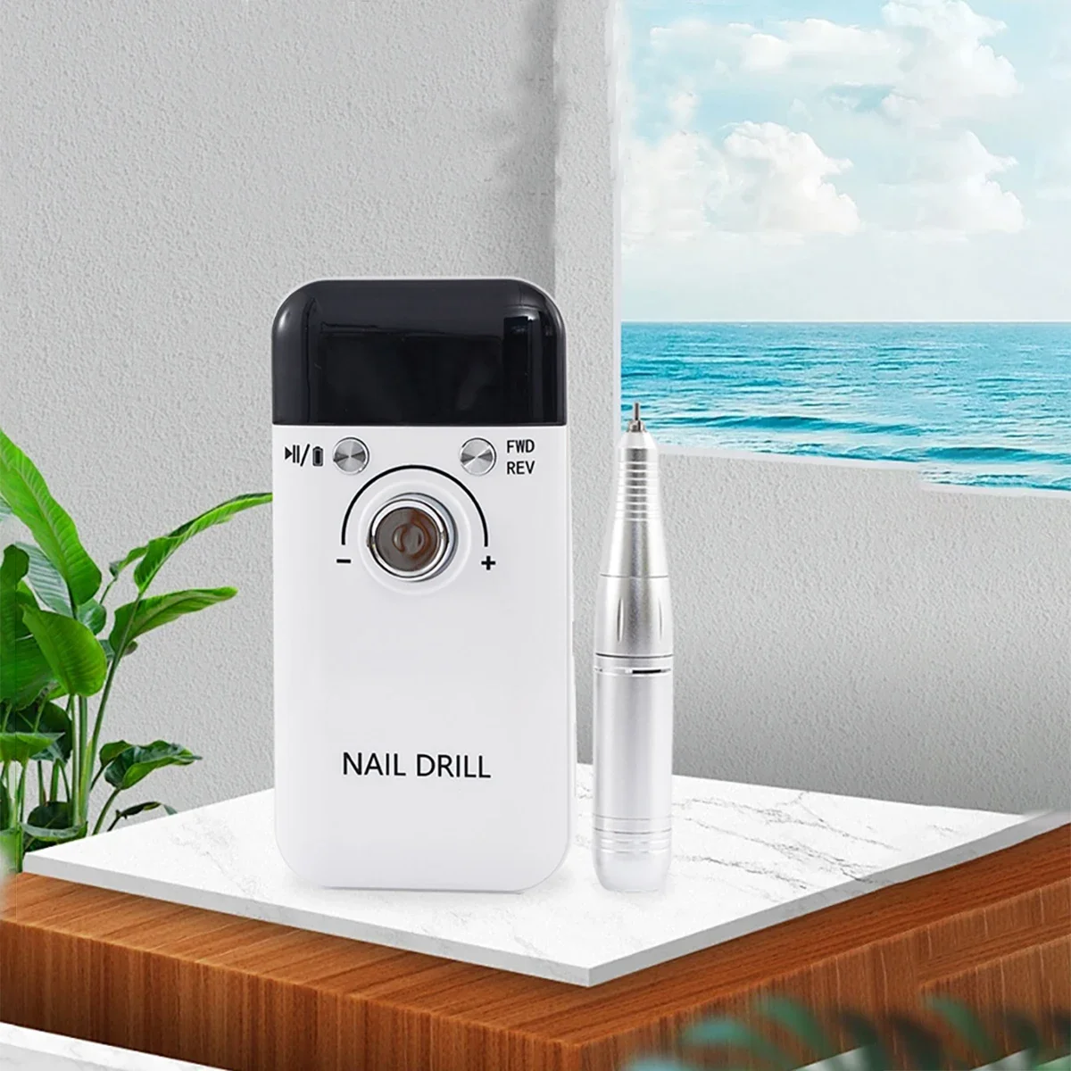 

1 set of nail drill 45000 rpm electric nail drill manicure polishing machine charging portable professional nail drill manicure