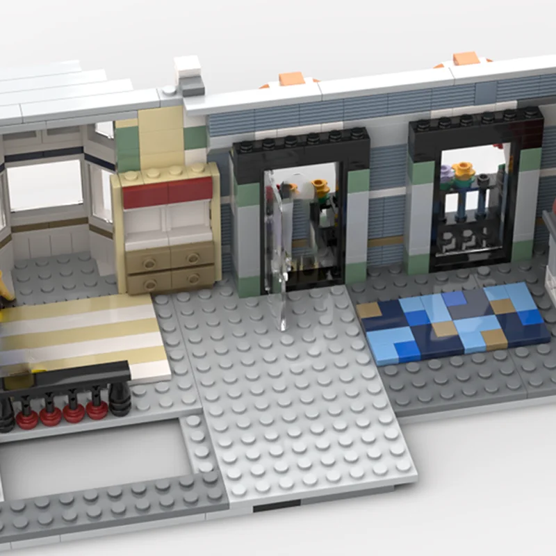 2294 قطعة MOC الجمعية مربع Alt بناء الأخضر وحدات لعبة مجسمة بناء هدية الكريسماس كتل البناء لتقوم بها بنفسك فكرة الطوب الاطفال #3