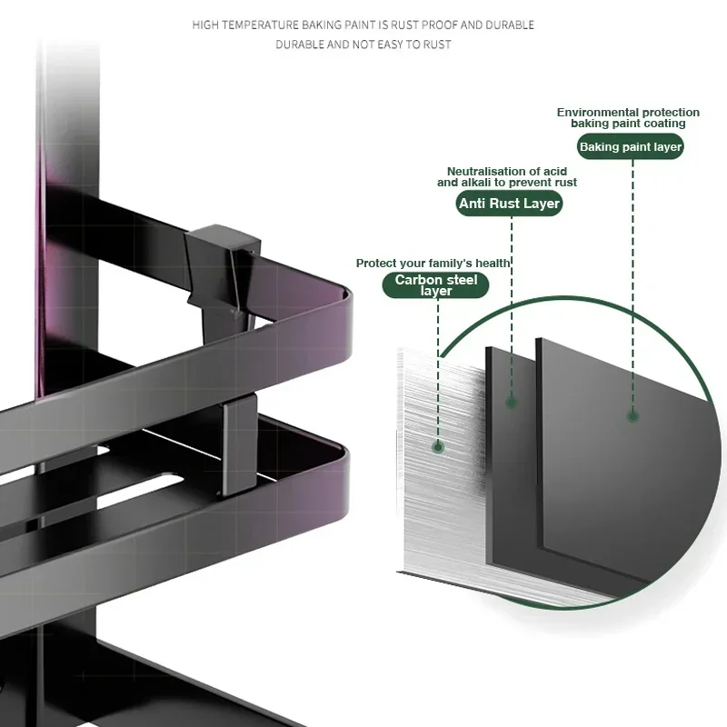 Customizable Kitchen Refrigerator Magnetic Shelf Multifunctional Washing Machine Water Dispenser Shelf