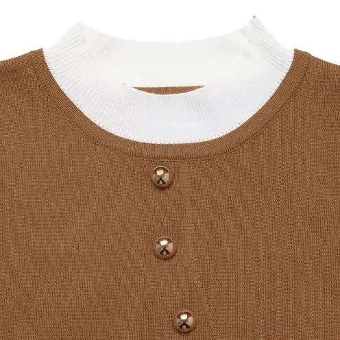 

Women's Sweater Temperament Commuting 2025 Autumn/Winter Daily Clothing New Casual Fashion Round Neck Women Sweater
