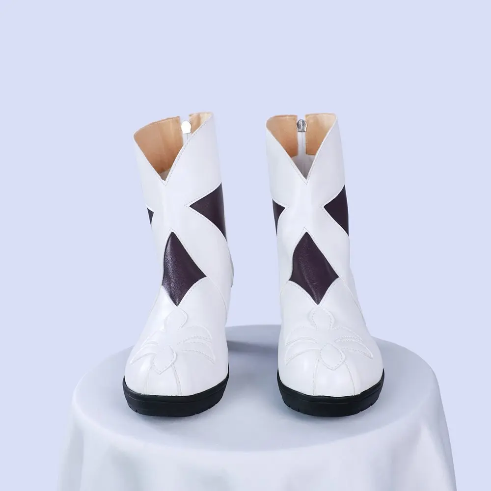 Honkai Star Rail Castorice Cosplay Sapatos Mulheres Botas de Couro PU em Quadrinhos para Halloween Carnaval Festa de Natal Personalizado