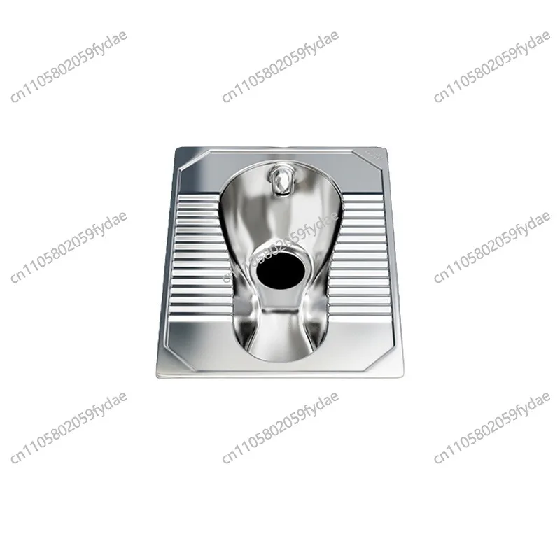 304 stainless steel squatting toilet household public toilet squatting pit type