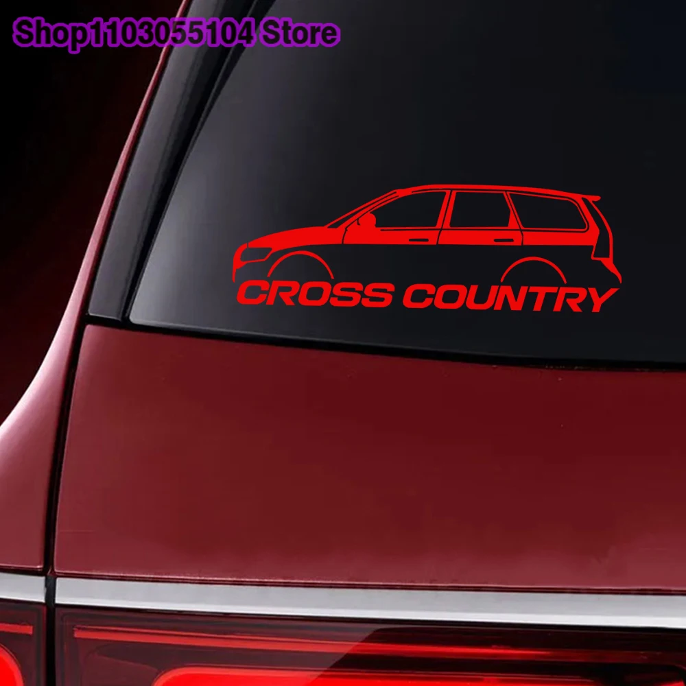 1pc Reflective Cross Country Car Window Sticker auto body Decal For Volvo V90 V60 V40 XC70 XC60 XC90 S90 S60 S40 V50 C30 C70 S80