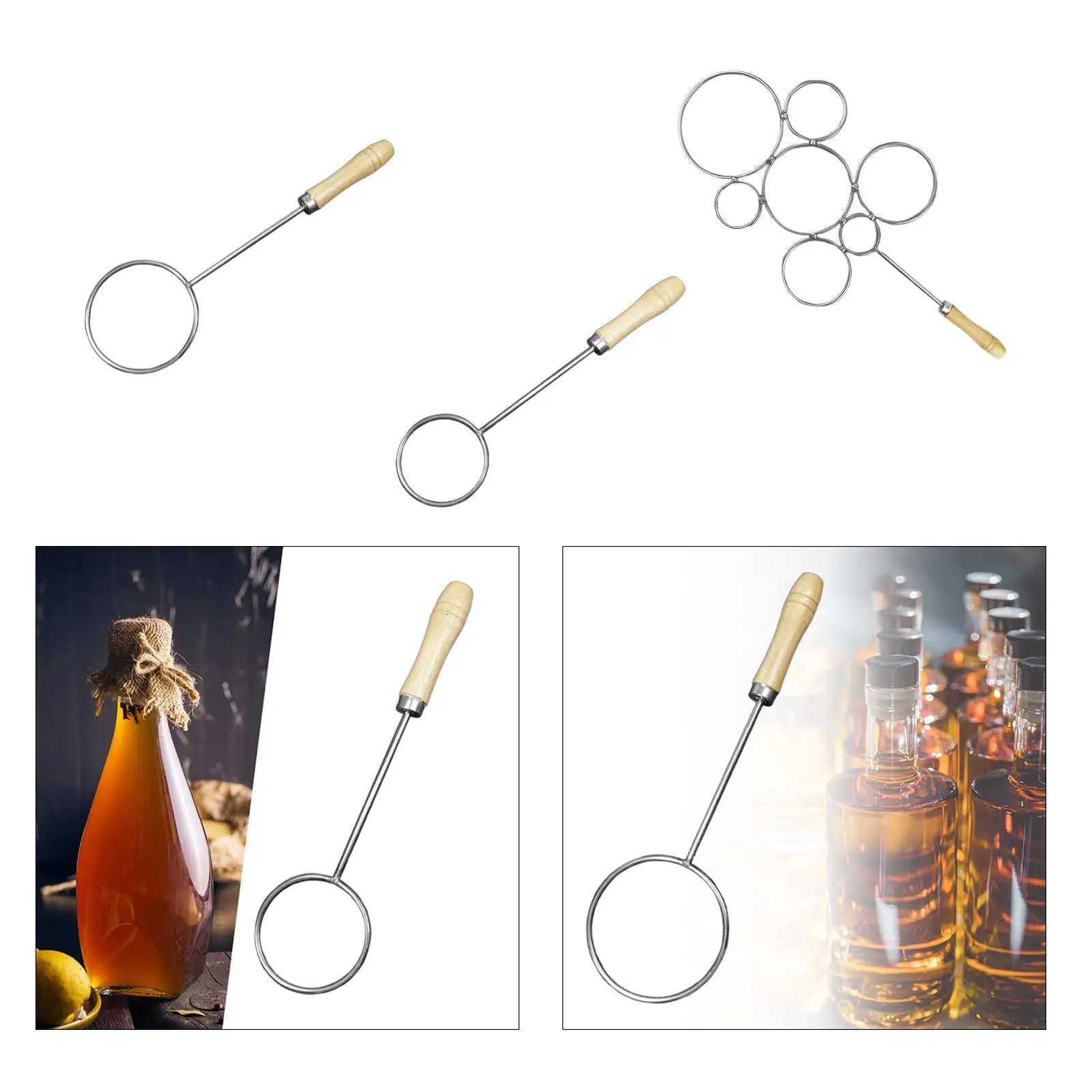 Glass Bottle Cutter Household Multifunctional Stainless Steel Round Circle for Wind Chimes Wedding Vases Crafts Home Decor