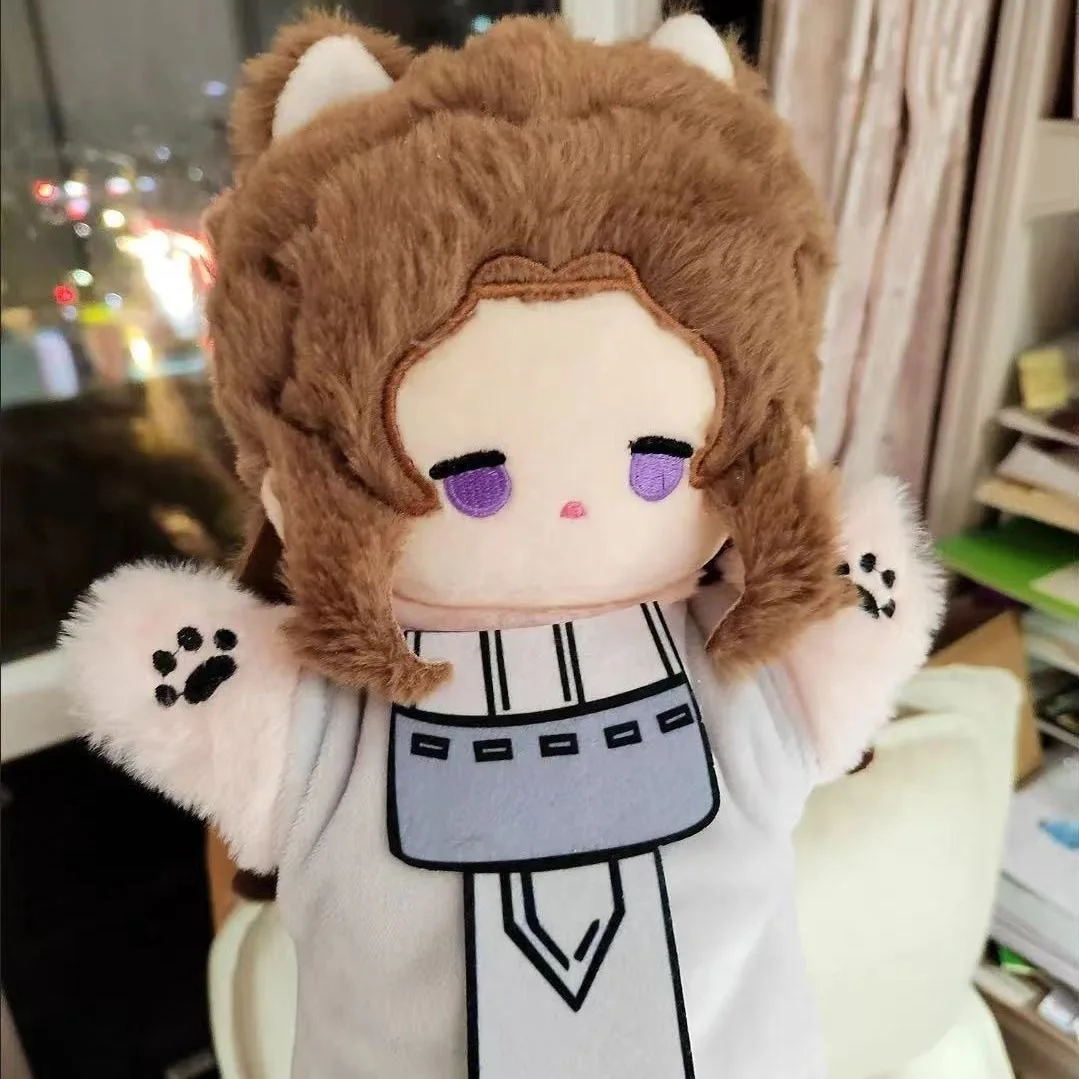 25cm Game Identity V Ada Mesmer Emil Anne Lester Victor Grantz Cosplay Soft Hand Puppets Short Plush Cotton Doll Birthday  Toys