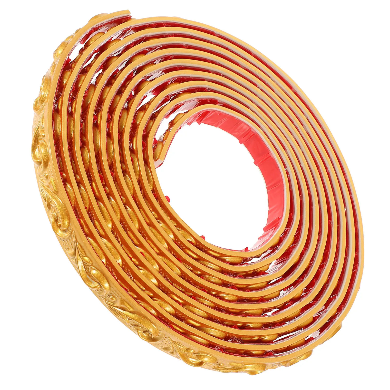 

1 Roll Peel and Stick Trim Caulk Strip Self Adhesive Wall Corner Molding Flexible PVC Edge Protector for Kitchen Bathroom