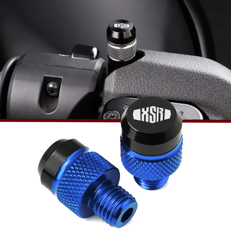 

For Yamaha XSR700 XSR900 XSR 700 900 MT 07 09 10 MT10 MT25 MT09 MT07 MT-09 Motorcycle CNC Mirror Hole Plugs Screws Bolts Cover