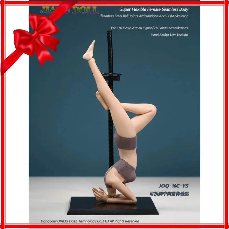 1/6 Aisan أنثى سلس الجسم سوبر مرنة منتصف الثدي الفولاذ المقاوم للصدأ وصلات كروية أقدام قابلة للإزالة ل 12 "نحت الرأس JOQ-10C #2