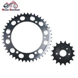 525 16T Front 44T Rear Sprocket Gear for Honda NT400 J BROS 400 NT400J NT400K NT650K NT650 K Hawk GT NT 400 650 Staring Wheels