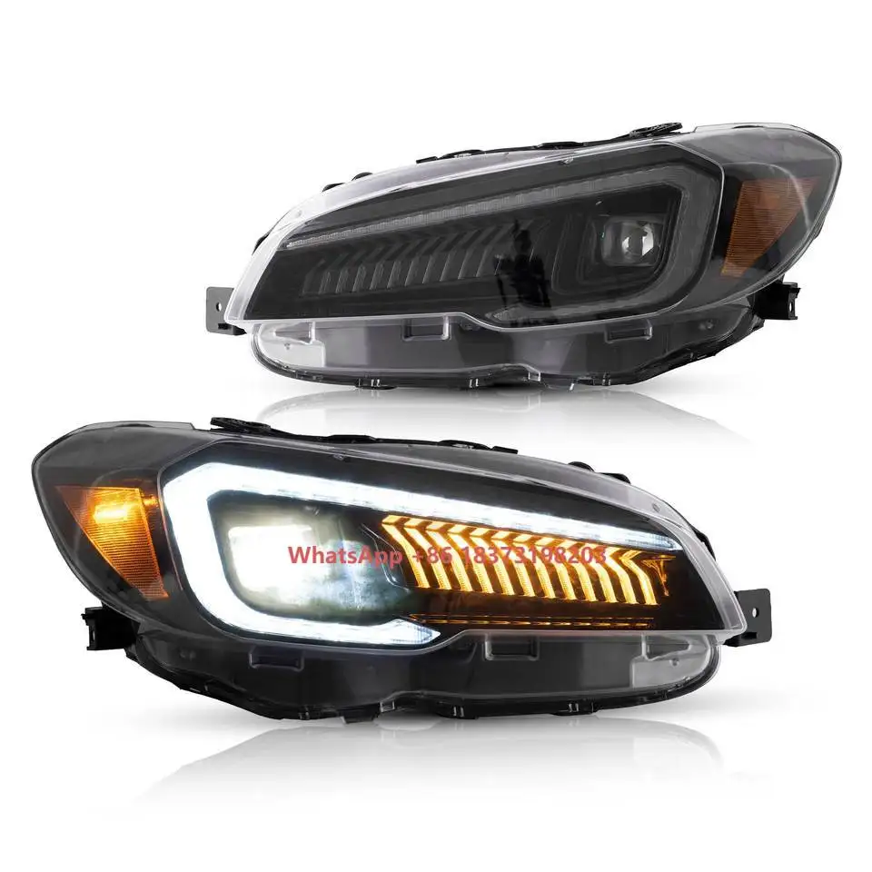 Factory LED Headlights for Subaru WRX STI 2015-2021 Others Car Light Accessories Auto Lighting Systems Parts Sequential