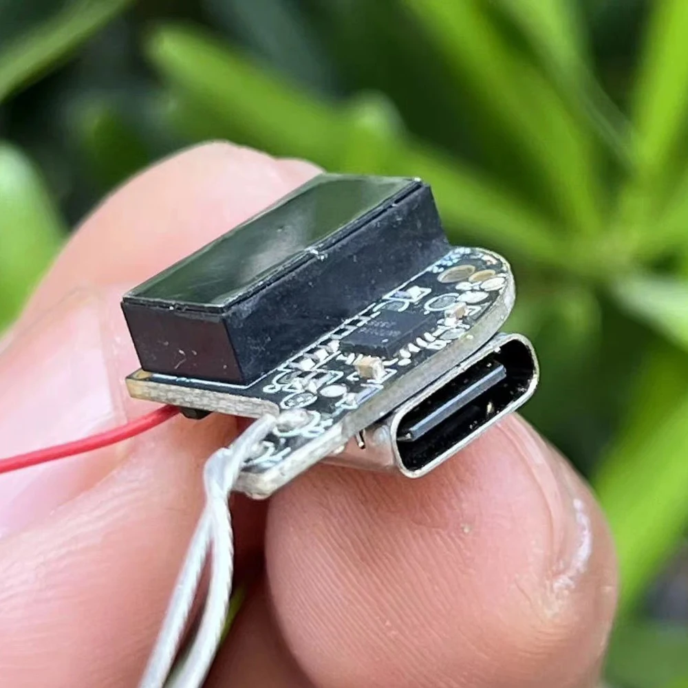 Type-C socket charger module for 3.7V lithium battery with LCD display