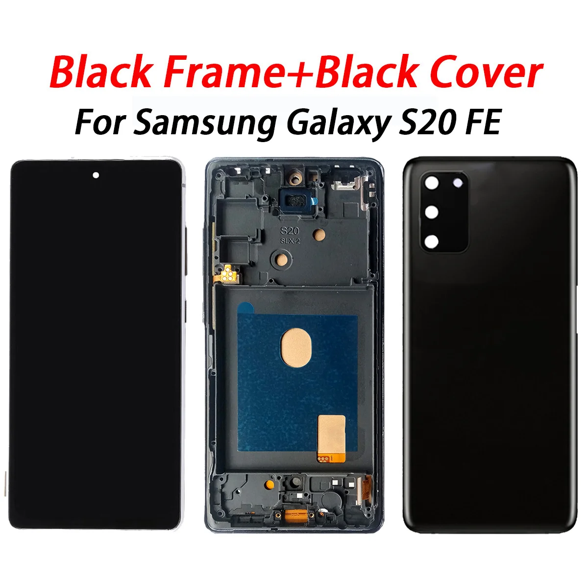 S20 FE display For Samsung S20 FE lcd SM-G781 G781U G781B LCD Display With Frame Touch Screen Digitizer Assembly Replacement