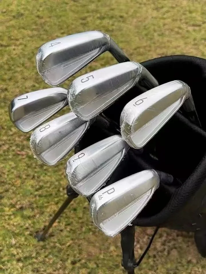 Men's 100 Forged Golf Iron Set - Steel Shaft High Forgiveness & Precision