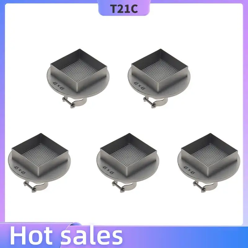 

T21C 5 шт. BGA насадка SMD сварочная насадка 850 насадки для сварочной станции горячего воздуха, универсальные сварочные аксессуары для насадок BGA 45X45 мм