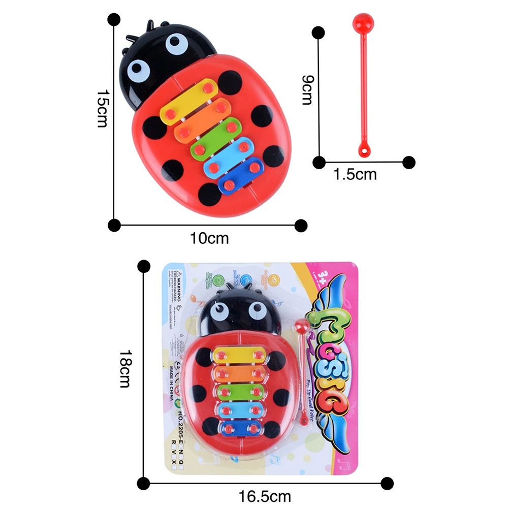 الأطفال طفل قرع أداة لعب الحشرات الأيدي العزف على البيانو مونتيسوري ألعاب تعليمية آلة موسيقية ألعاب الأطفال