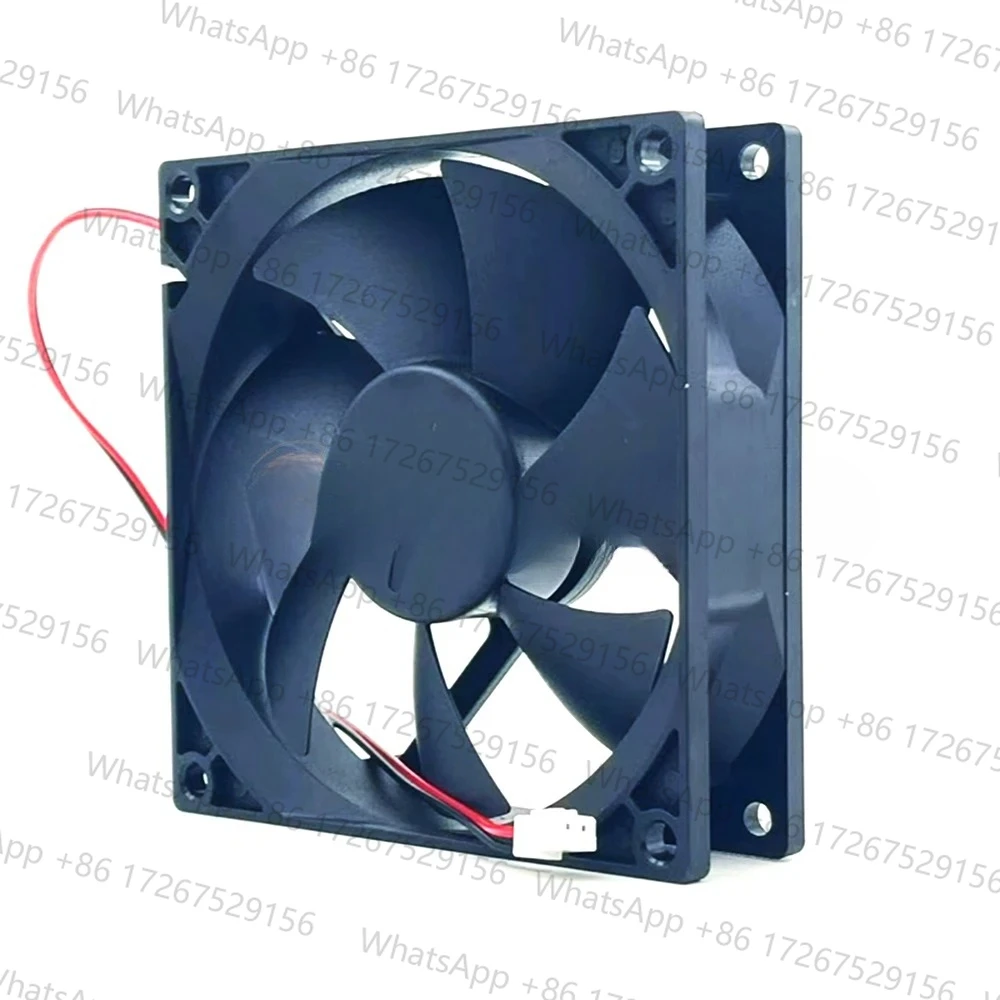 novo-ventilador-de-resfriamento-kerong-df0922512sel2b-12v-016a-192w-2-fios-9cm-9225-92-92-25mm
