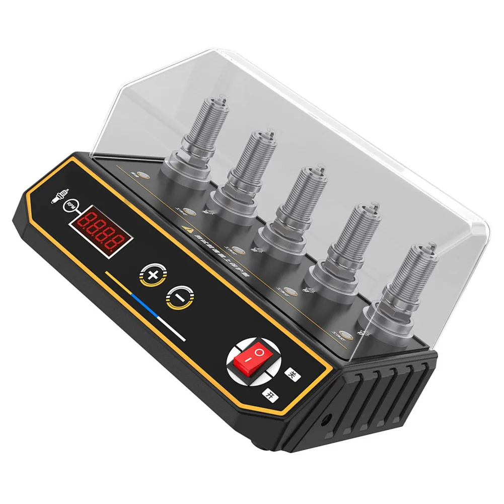 SPT360 Five-Hole Ignition Tester for Vehicle Repair Shops Supporting Various Thread Sizes and Electrode Structures