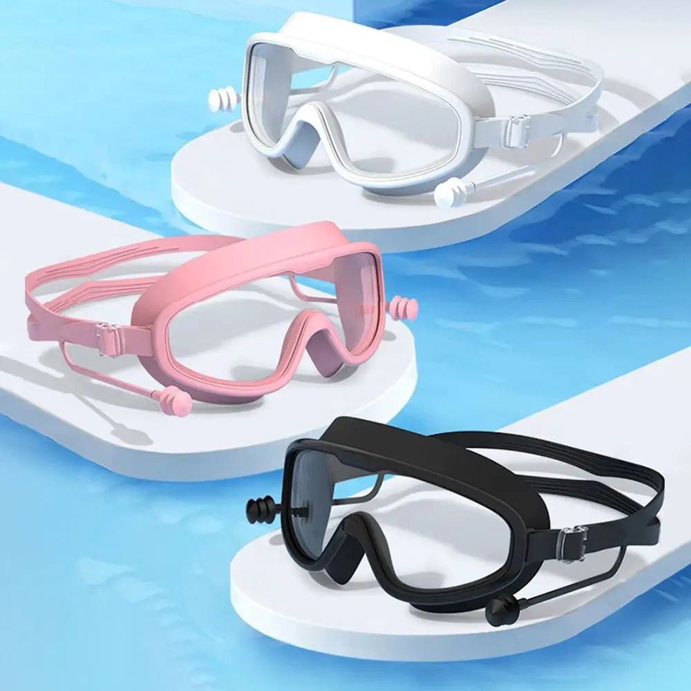 Wide Vision No Leaking UV Protection Anti Fog Swimming Mask Goggles for Kids Kid Goggles Swim Goggles