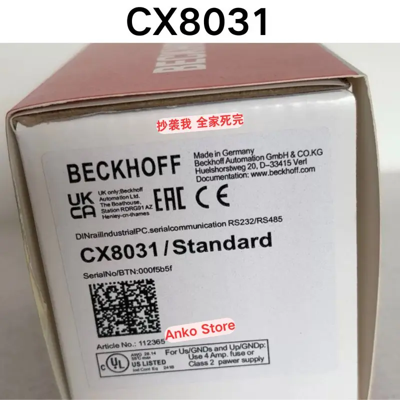 Brand-new  Original CX8031 PLC host