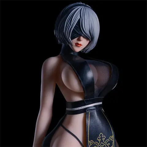 BXA Full size Anime sexx Dolll Male Neil 2b Masturbator Silicone Jelly Breast Realistic Masturbation Genitalia Adult sexx Toy 18