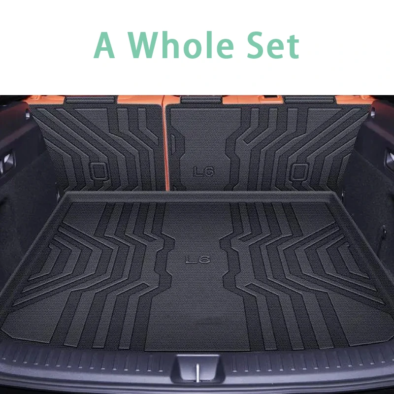 Car Rear Trunk Mat For Lixiang Li Auto L6 2024 2025 2026 2027 Waterproof Cover Storage Pad Cargo Liner Car Interior Accessories
