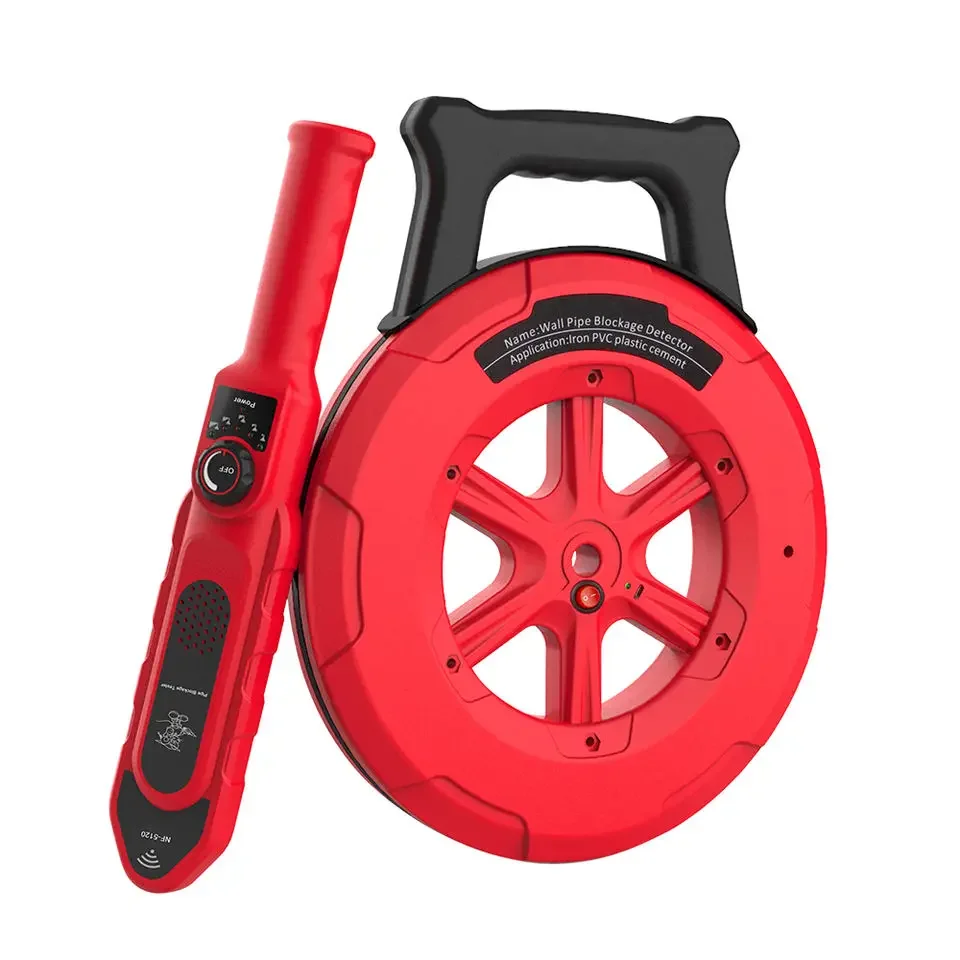 zz 30 m Wandrohr-Verstopfungsdetektor NF-5130 Pipeline-Blockierung, Verstopfung, Diagnosetool, Scanner