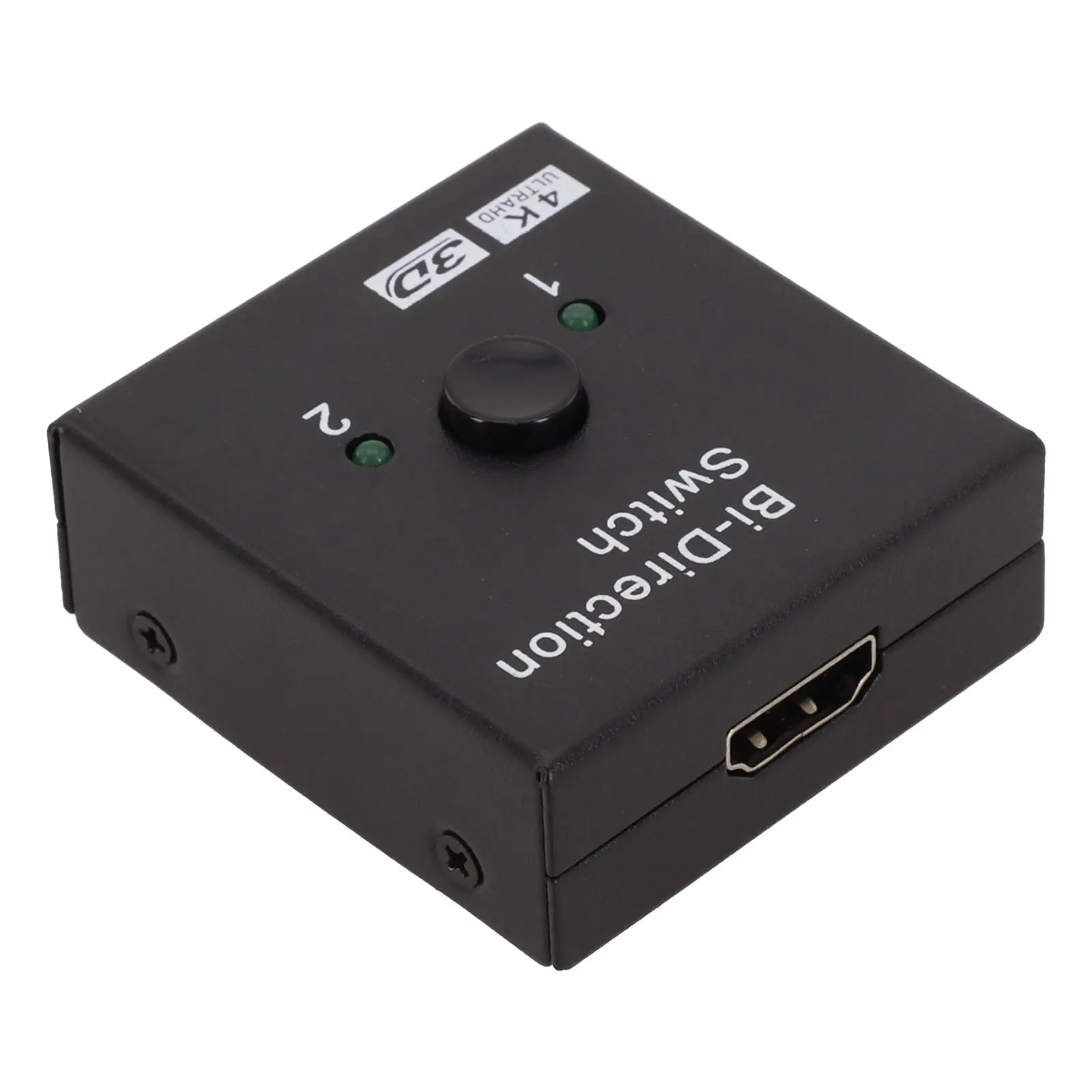 HDMI-Compatible Bidirectional 2.0 Splitter, High-Quality 2-in-1-Out Converter Ultra High Speed Two-way Switching