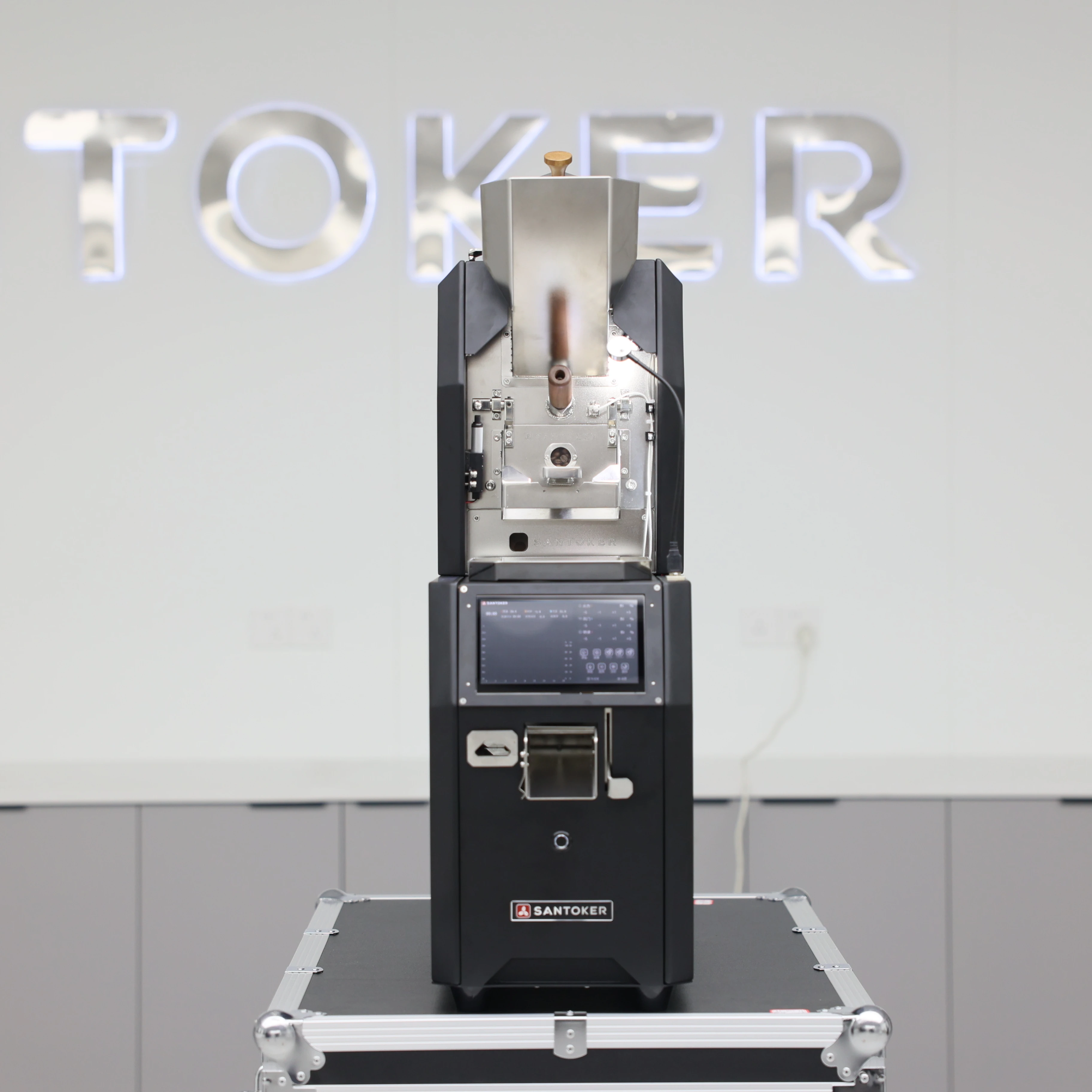 Wintop الذكية المنزلية محمصة قهوة 100 جرام 300 جرام 500 جرام 700 جرام الغاز محمصة حبوب البن آلة التحميص