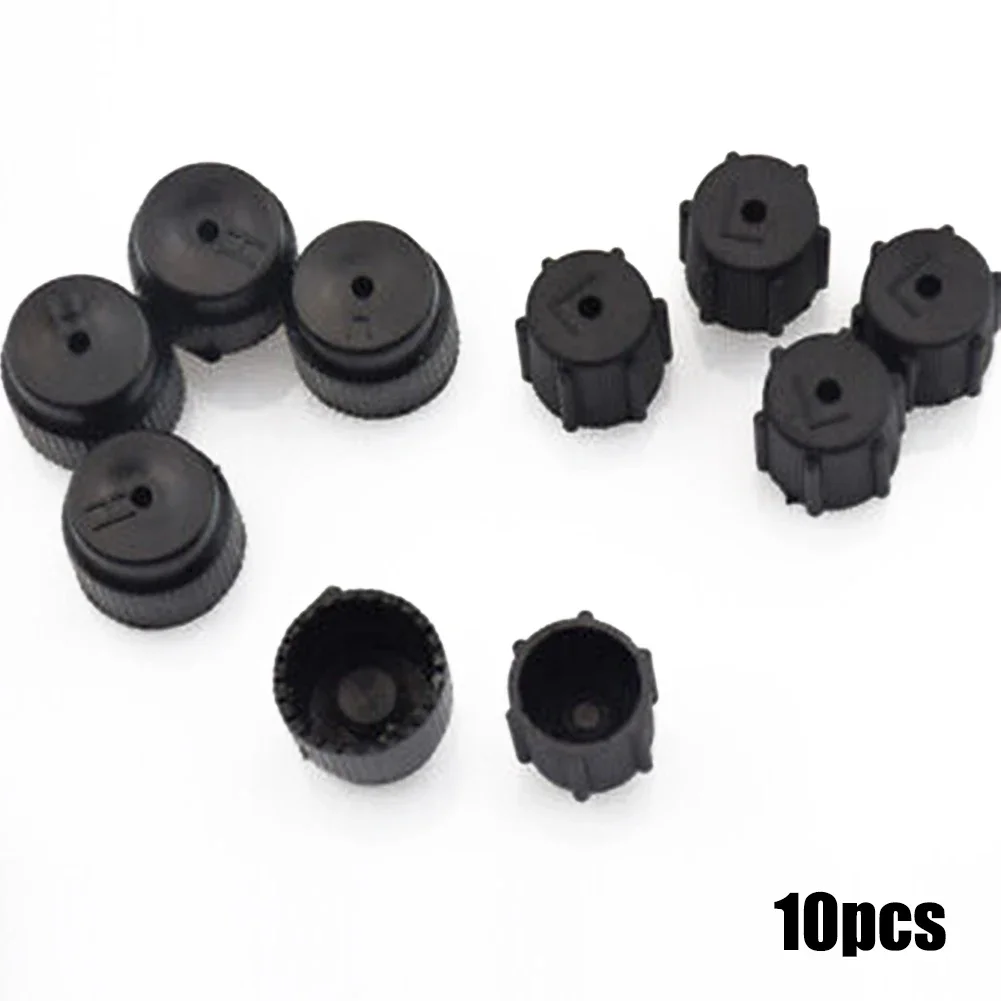 Durable Practical Air Conditioning Cap 10pcs R134a Maintenance Replacement High/low AC For Car Air Conditioner