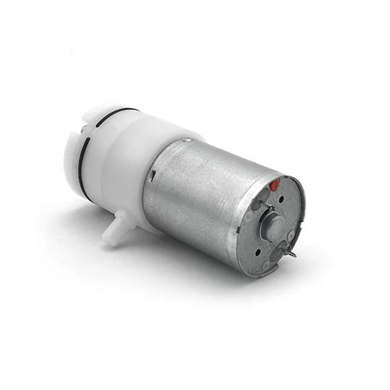 Micro Vacuum Booster Motor Elétrico Mini Bomba de Ar Instrumento de Beleza Tratamento Médico Bomba de Mama Ruído 65db, 3.7V, 6V, 12V, 370