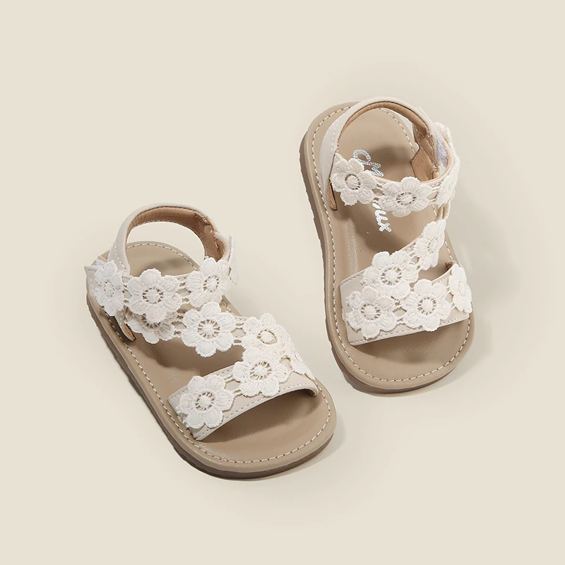 

Маленькая детская обувь, летние сандалии для маленьких девочек, милая обувь принцессы, модная обувь для маленьких детей с мягкой подошвой