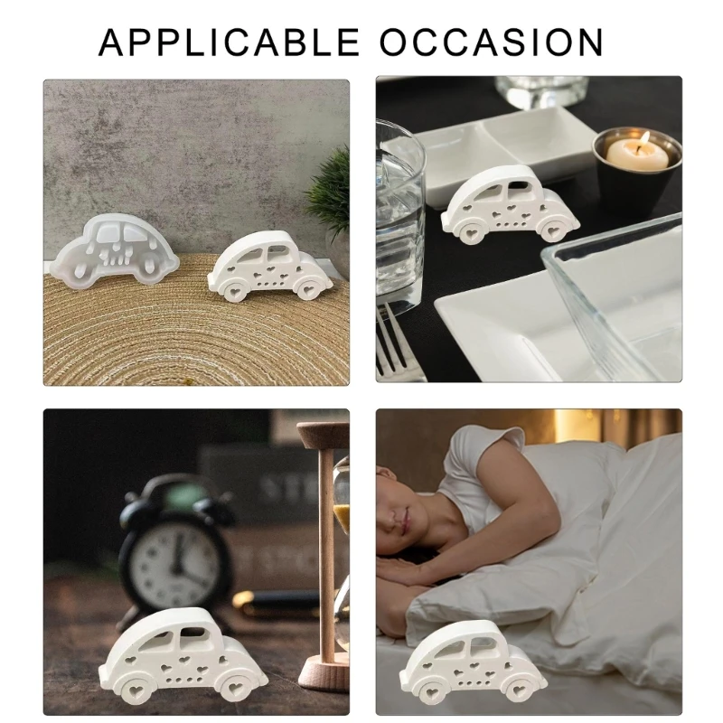 قوالب صياغة سيليكون مصممة حوالب السيارة شكل سيليكون نحت القوالب التماثيل قوالب ملمس السيليكون للحرف