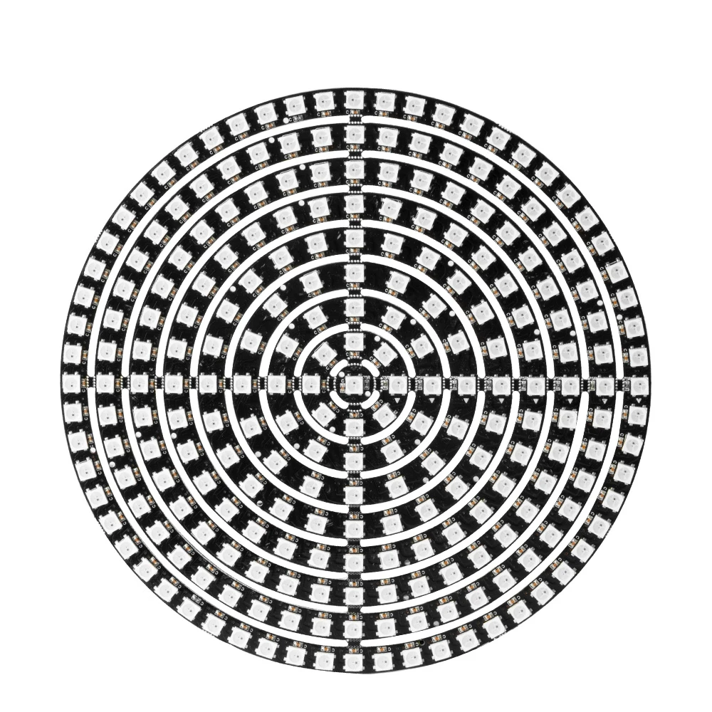 WS2812B Modules DIY RGB LED Ring 241 Pixels Modules SK6812 5050 Built-in RGB Addressable LED Circle Arduino Ring DC5V