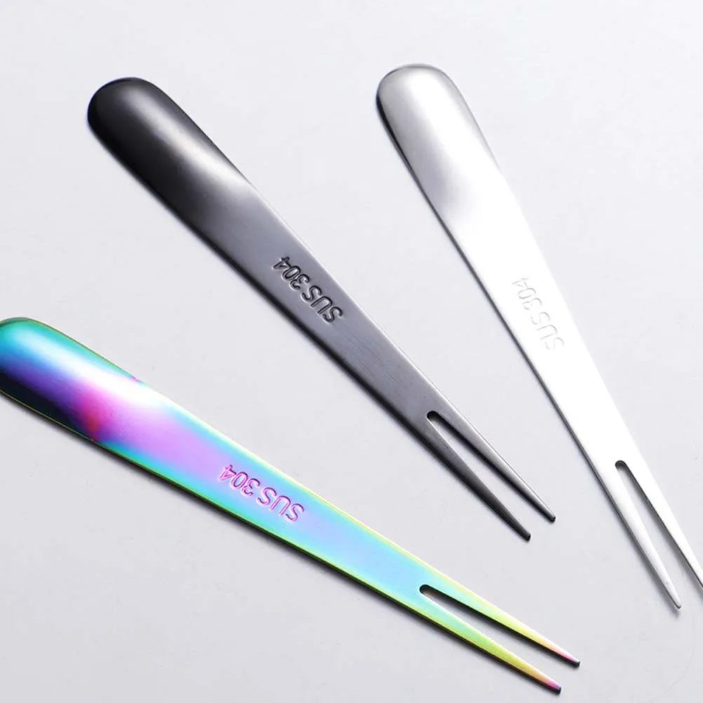 

Stainless Steel Fruit Forks Dessert Cake Fork Household Party Appetizer Picks Rose Gold Home Restaurant Hotel Kitchen Bar Cafe