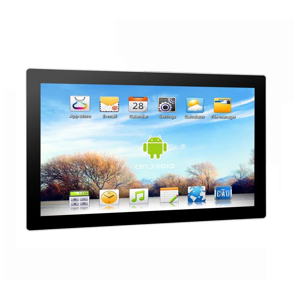 

Супертонкий промышленный ПК с сенсорной панелью Android 12, промышленный встроенный IP65, водонепроницаемый универсальный компьютер с сенсорным экраном