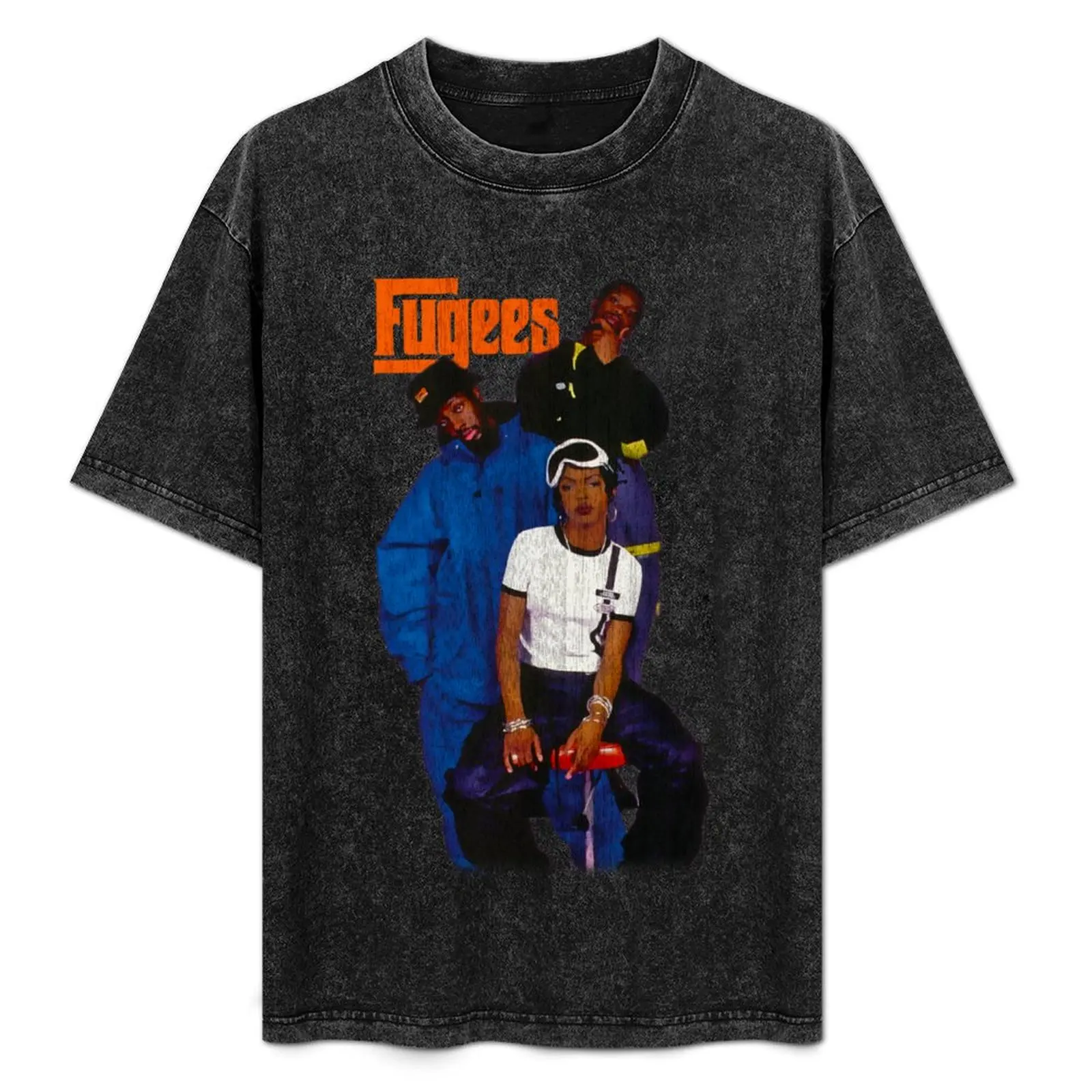 

The Fugees Photogroup T-Shirt Relaxed Casual Short Sleeve Tee