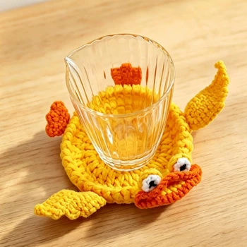 Crocheted Animal Coaster 1