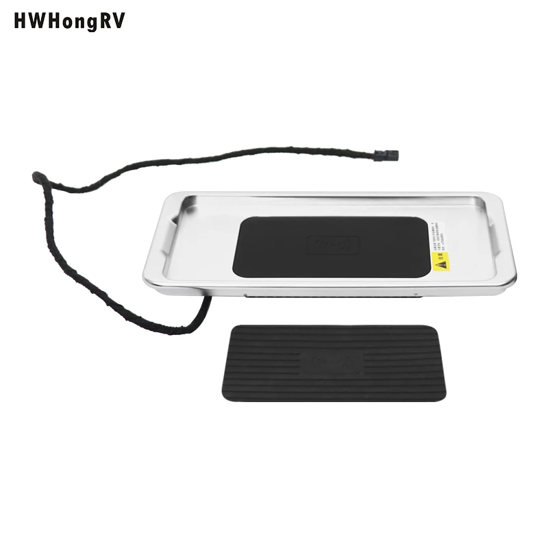 2026 فريد HWhongRV 15 واط كامبرفان اكسسوارات 12 فولت شاحن الهاتف في السيارة شاحن لاسلكي ل فان سيارة شحن الهاتف #3