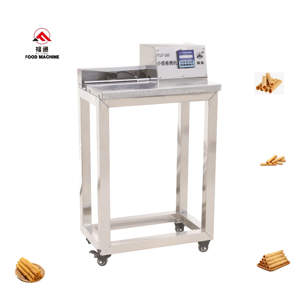 

FUTONG small food equipment egg roll roller kue semprong rolling machine